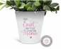 Preview: zauberhafter Blumentopf Blumenvase Engel Flügel Mama Muttertag Geburtstag Geschenk, Mitbringsel....von Lüttentüddel®